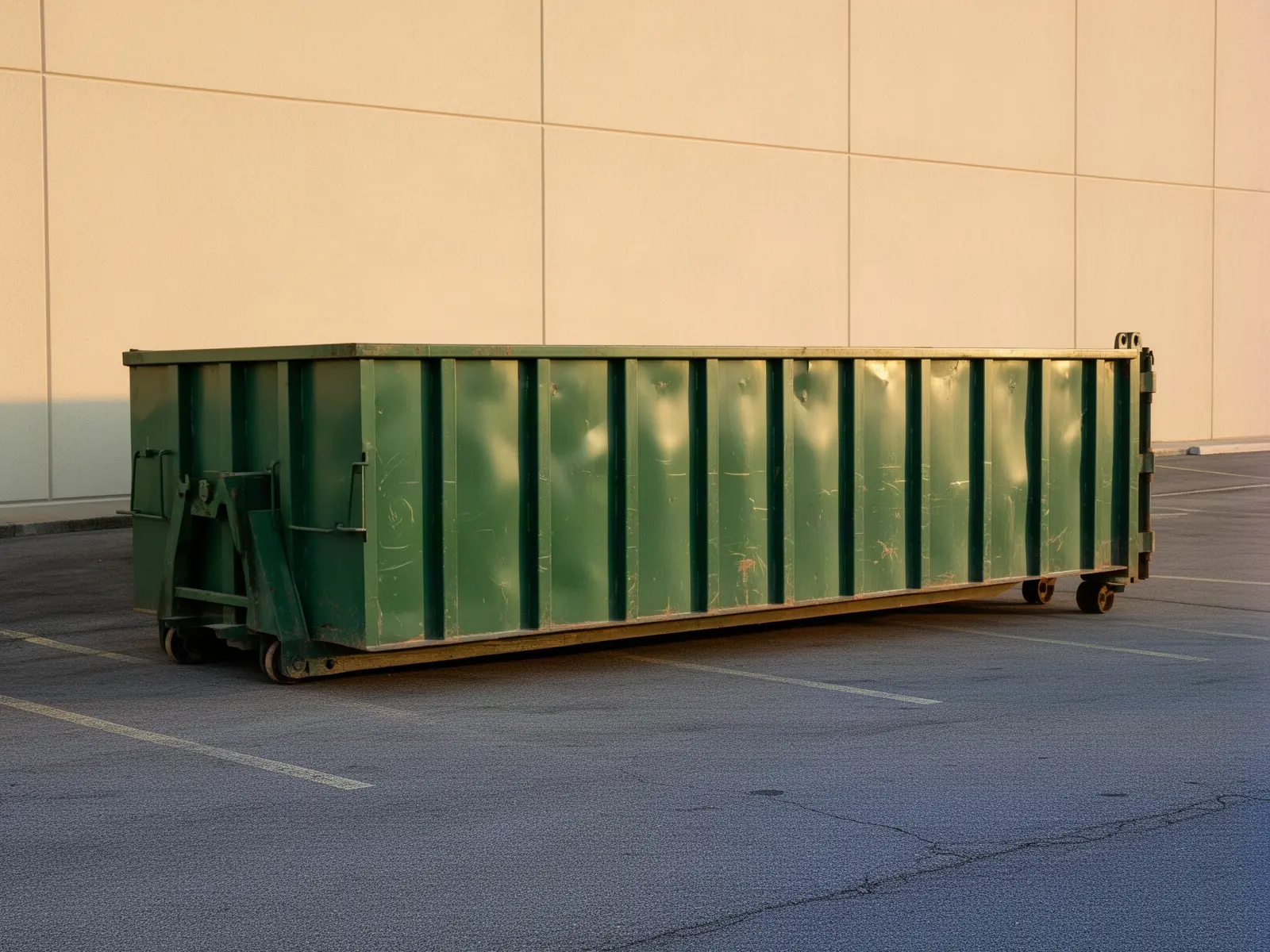 Roll-off dumpster from Mullins Brothers Dumpster Rental in Milton, PA